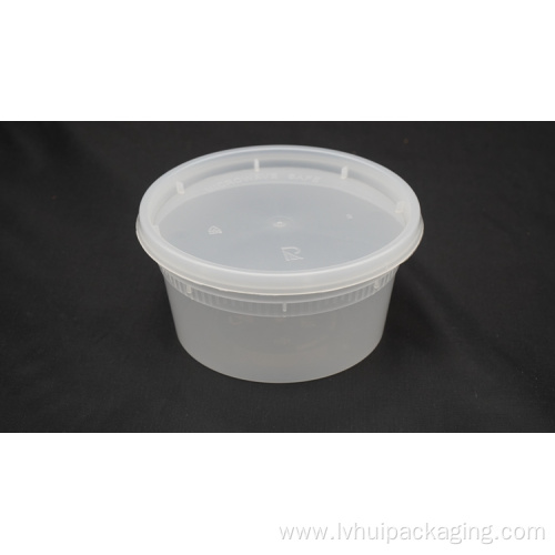 12oz disposable packaged soup cup